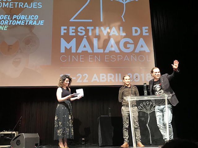 EN LA ENTREGA DE PREMIOS EN EL MUSEO PICASSO DE MALAGA: